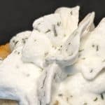 Buttermilk Dill Whipped Cream - Finished