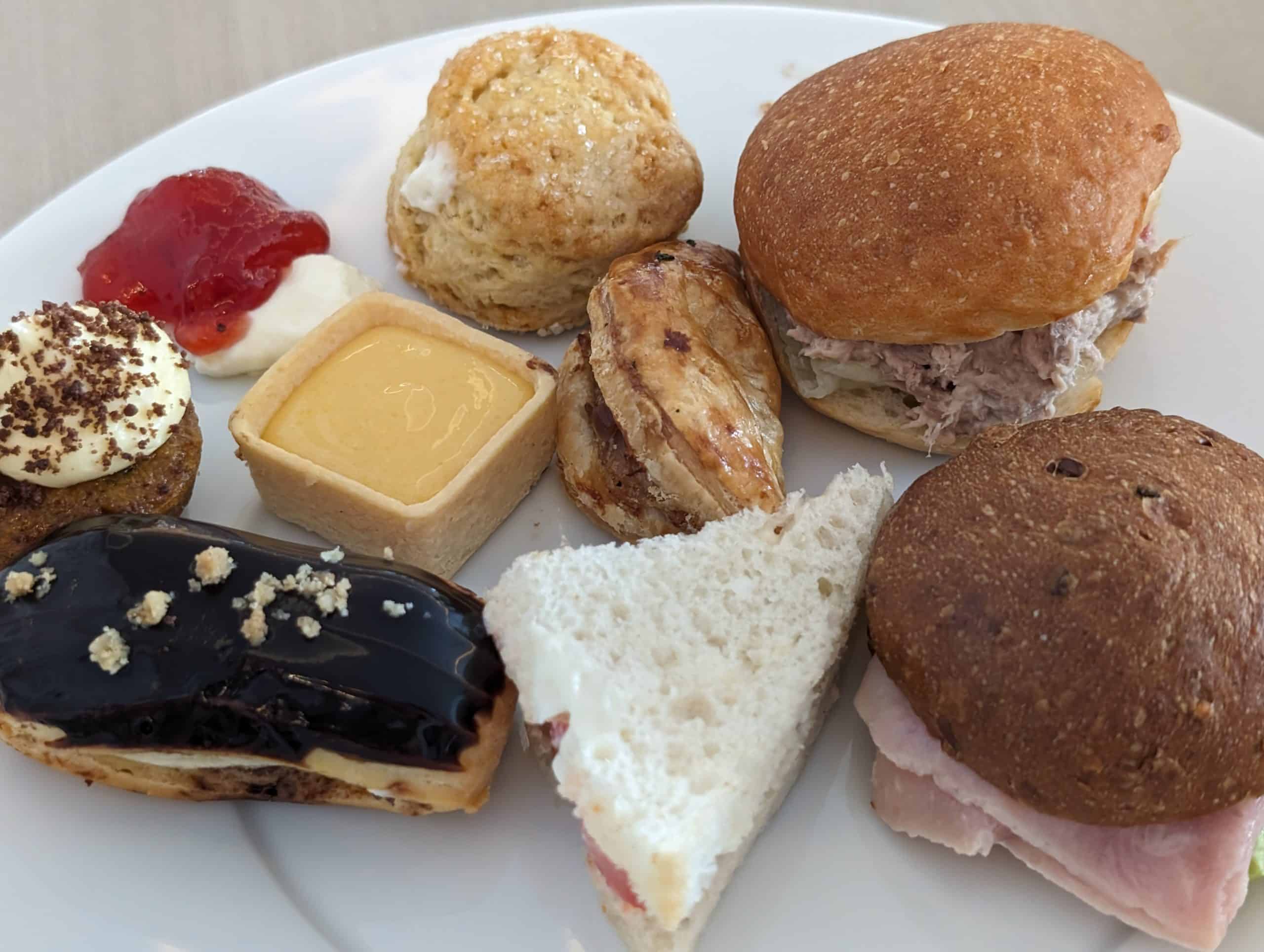Assorted Afternoon Tea Snacks - both sweet and savory