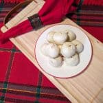 Keto Butterball Cookie Pops on a plate