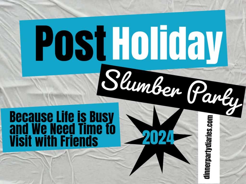 Banner for a Post Holiday Slumber Party