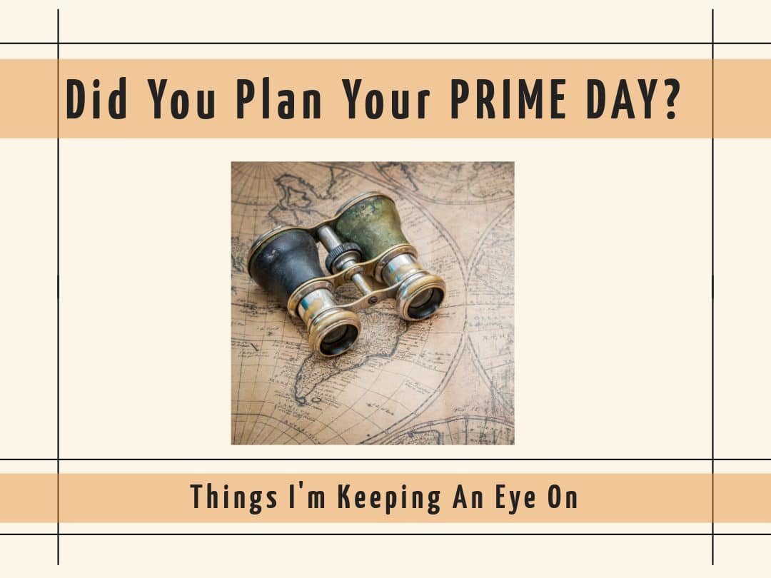 Feature image for Amazon Prime Day suggestions summer 2024 showing a pair of old looking binoculars