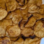 Curry Kamaal Turnip Chips in serving dish