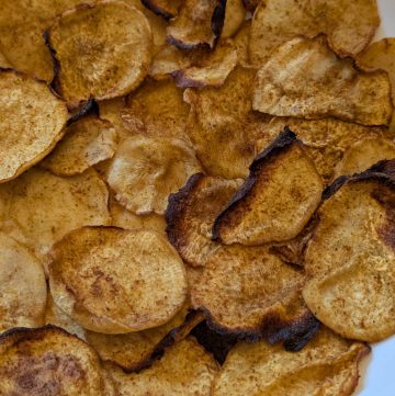 Curry Kamaal Turnip Chips in serving dish