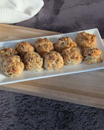 Dinner Party Diaries Lamb and Feta Biscuits Plated
