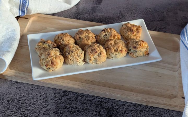 Dinner Party Diaries Lamb and Feta Biscuits Plated