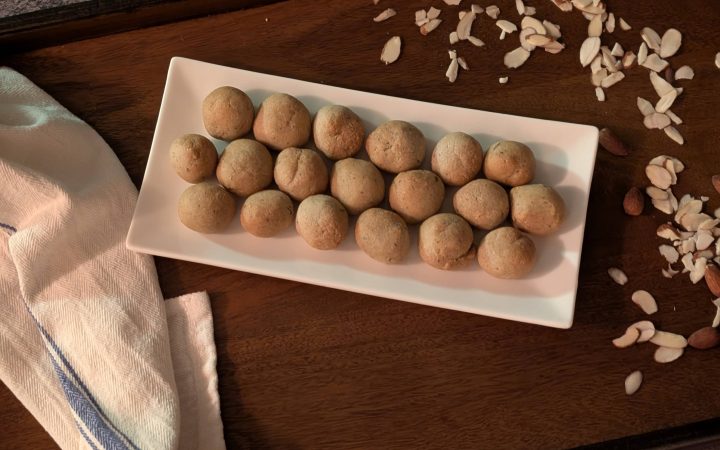 Classic Herb and Veggie Biscuit Bites plated