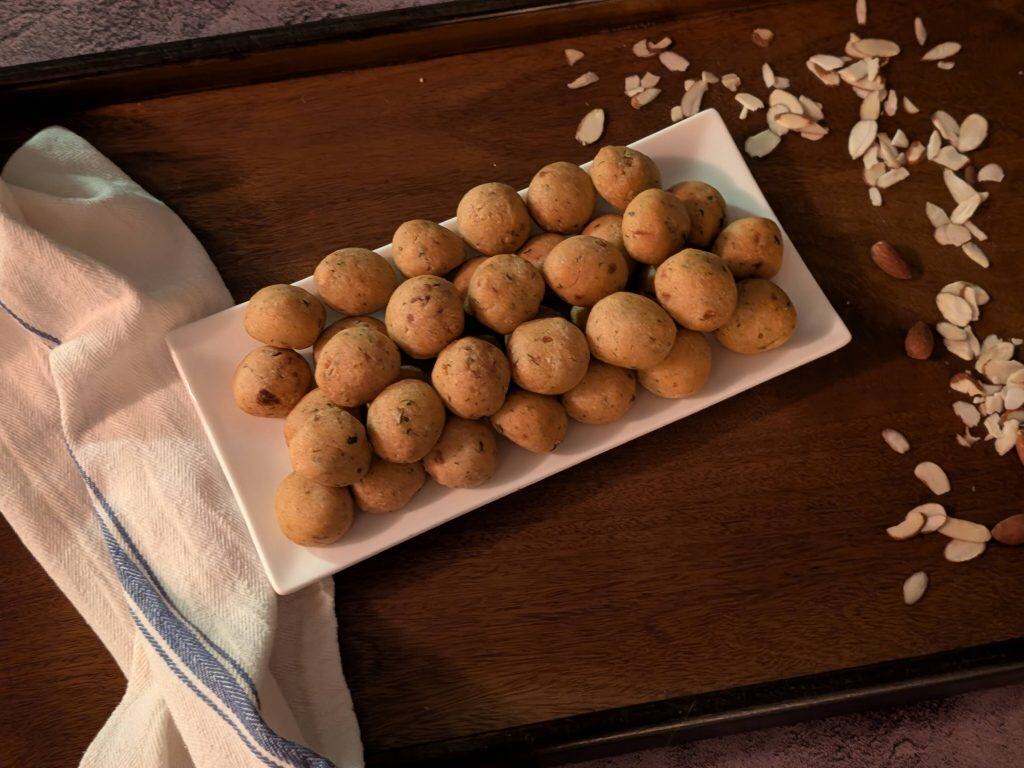 Savory Classic Biscuit Bites plated