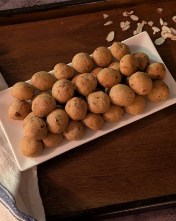 Savory Classic Biscuit Bites plated